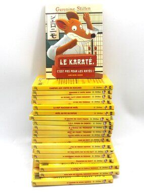 lot 20 livres Elisabetta Dami - Geronimo Stilton French #1